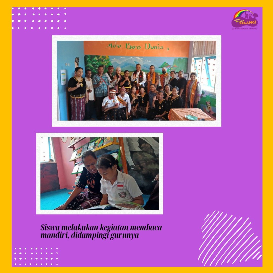 Taman Bacaan Pelangi tweet media