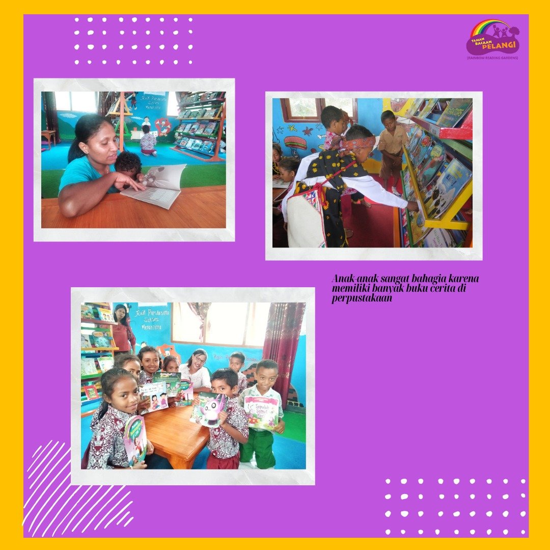 Taman Bacaan Pelangi tweet media