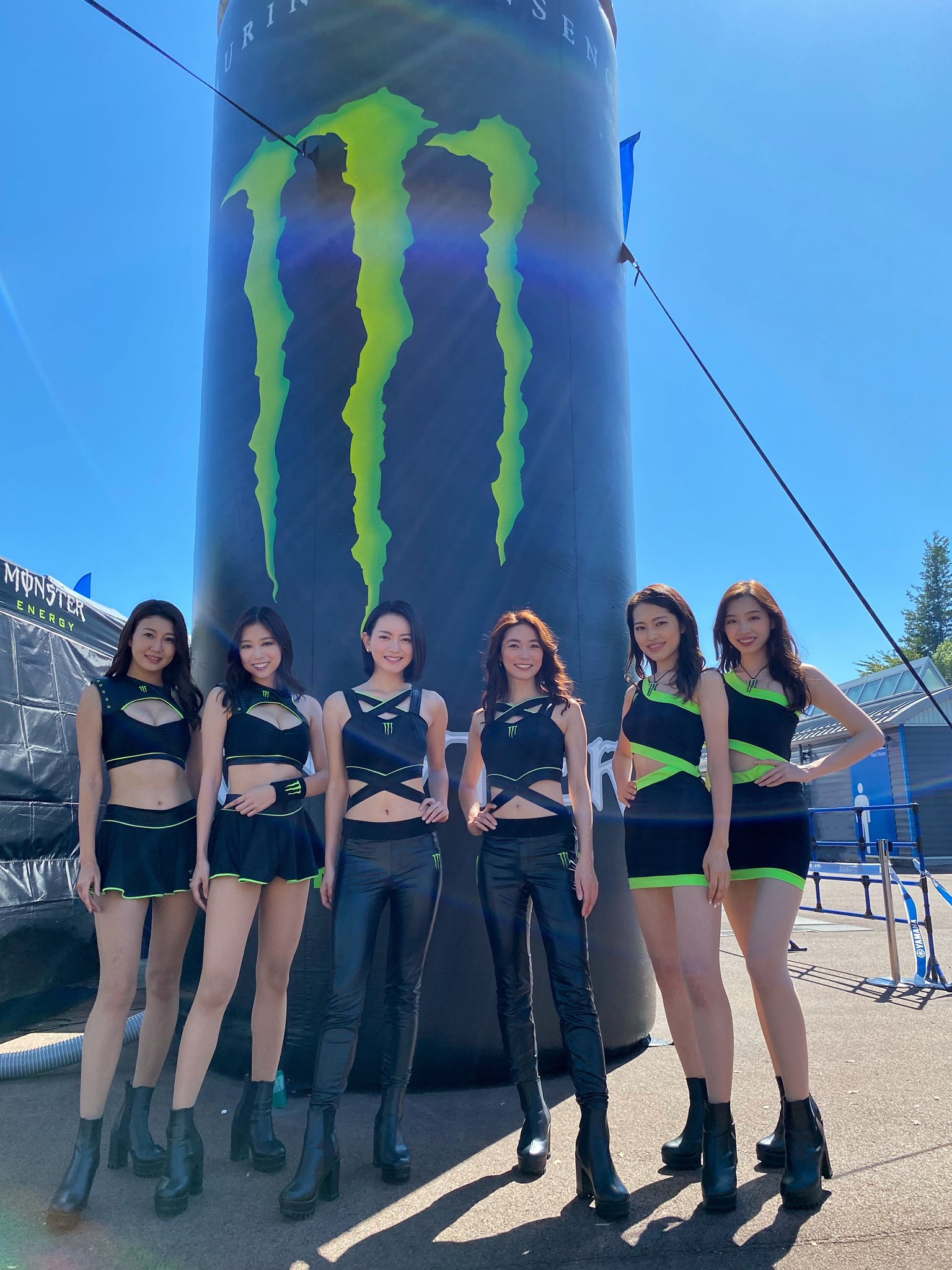 Monster Energy Japan on Twitter ".MotoGP 日本GP を彩る MonsterGirls 💚 