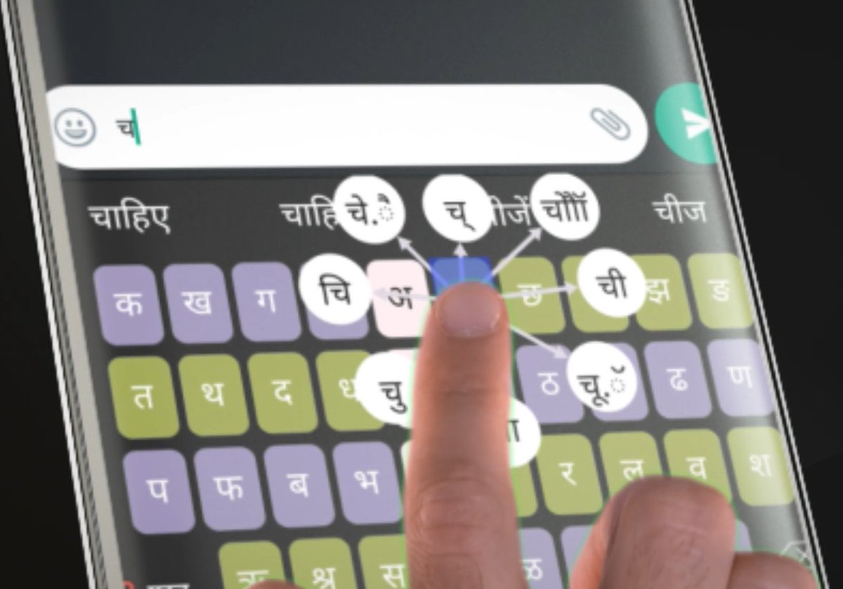 SvayuOfficial's tweet photo. #लिपि कीबोर्ड एक अभिनव अविष्कार है जिस से आसान इशारों का उपयोग करके #देवनागरी में टाइप कर सकते हैं। यह उन लोगों के लिए ख़ास तैयार किया गया है जो अंग्रेजी में पढ़ना या लिखना नहीं जानते है। 

#Lipee #Indic #Devanagari #keyboard

#म #हिंदी 

https://t.co/KKGo42xA0R https://t.co/c6qlL5gJJX