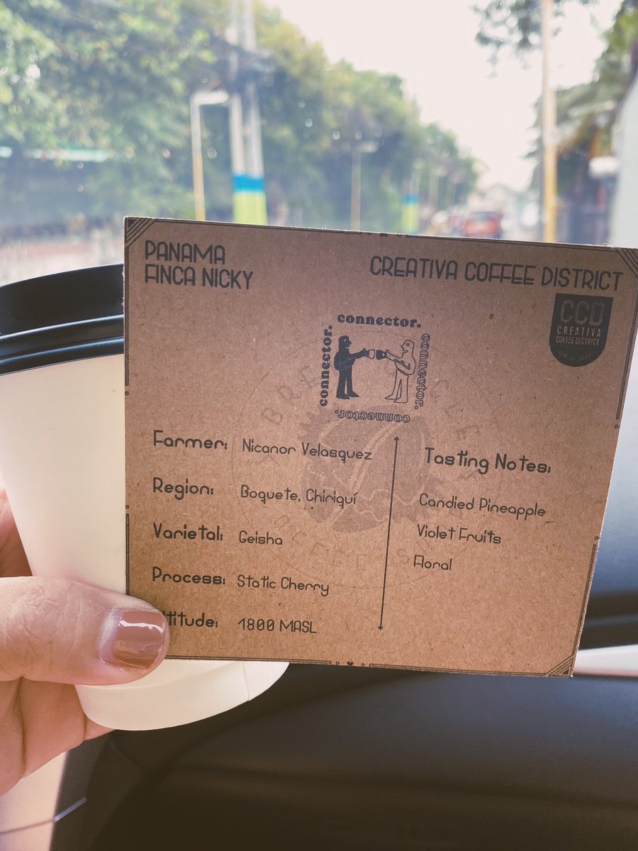 fenelluhh's tweet photo. Thank God our fave coffee shop (BrewCycle) opens early every weekend.

Tried their new specialty coffee, the Panama Finca Nicky 🤌🏼🤎☕️

#brewcycle https://t.co/895QXHxJ0W