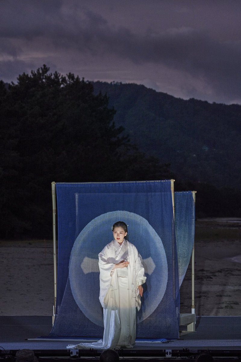 ayakotanaka223's tweet photo. Mono opera Garasha 
Composer : @EstebanBenzecry 
Libretto : @arimatsu_noh 
Stage director : Matteo Mazzoni
Garasha/ Ayako Tanaka 
Shosai/ @hayashisoichiro 
Old man/ @IppeiShigeyama 
Opening Prayer/ @TanimotoKengo https://t.co/giBtoyUkyo