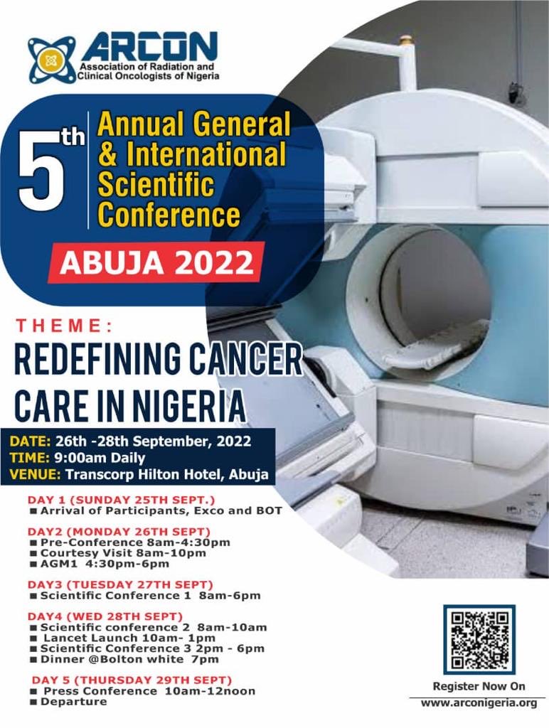 #Abuja2022
⁦<a href="/ARCON_Nigeria/">ARCONNigeria</a>⁩ ⁦<a href="/uicc/">Union for International #CancerControl</a>⁩ ⁦<a href="/AORTIC_AFRICA/">AORTIC</a>⁩ ⁦<a href="/AorticP/">AORTIC President</a>⁩ ⁦<a href="/ASCO/">ASCO</a>⁩ ⁦<a href="/DrZSB/">Zainab Shinkafi-Bagudu</a>⁩ ⁦<a href="/NigCancer_NCS/">NIGERIAN CANCER SOCIETY</a>⁩ ⁦<a href="/President_NCS/">Chair NMA Oncology & Cancer Care Committee</a>⁩ ⁦<a href="/prinzcharlesng/">Charles Okwonna</a>⁩ ⁦@nmanigeria⁩