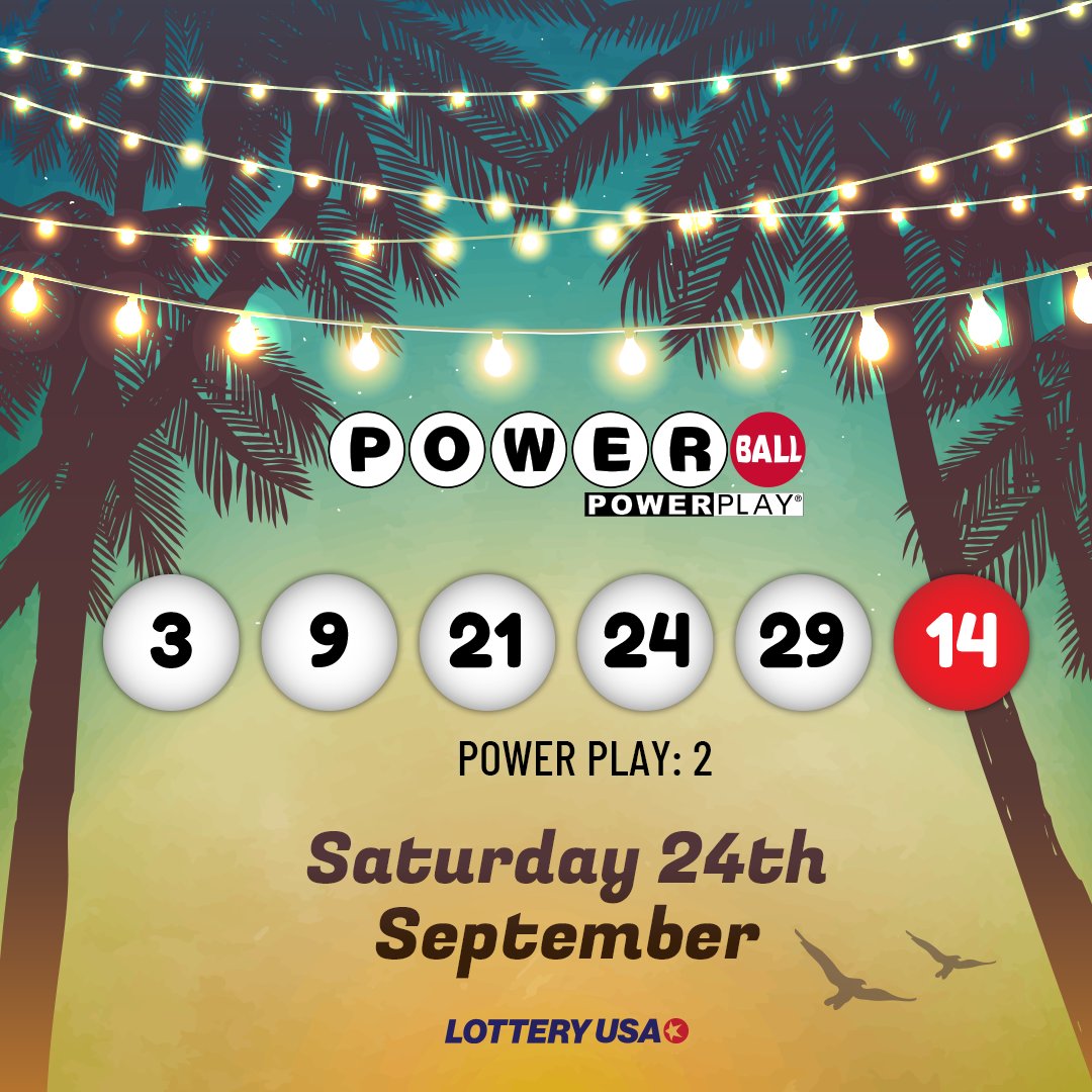 One lucky player in Indiana won $2 million thanks to the last Powerball draw. There were also five $1 million winners across other states!

Visit Lottery USA for more details, including the Double Play numbers: https://t.co/a2AwvPT4V9

#Powerball #lottery #lotteryusa https://t.co/s1oqXMEqrY