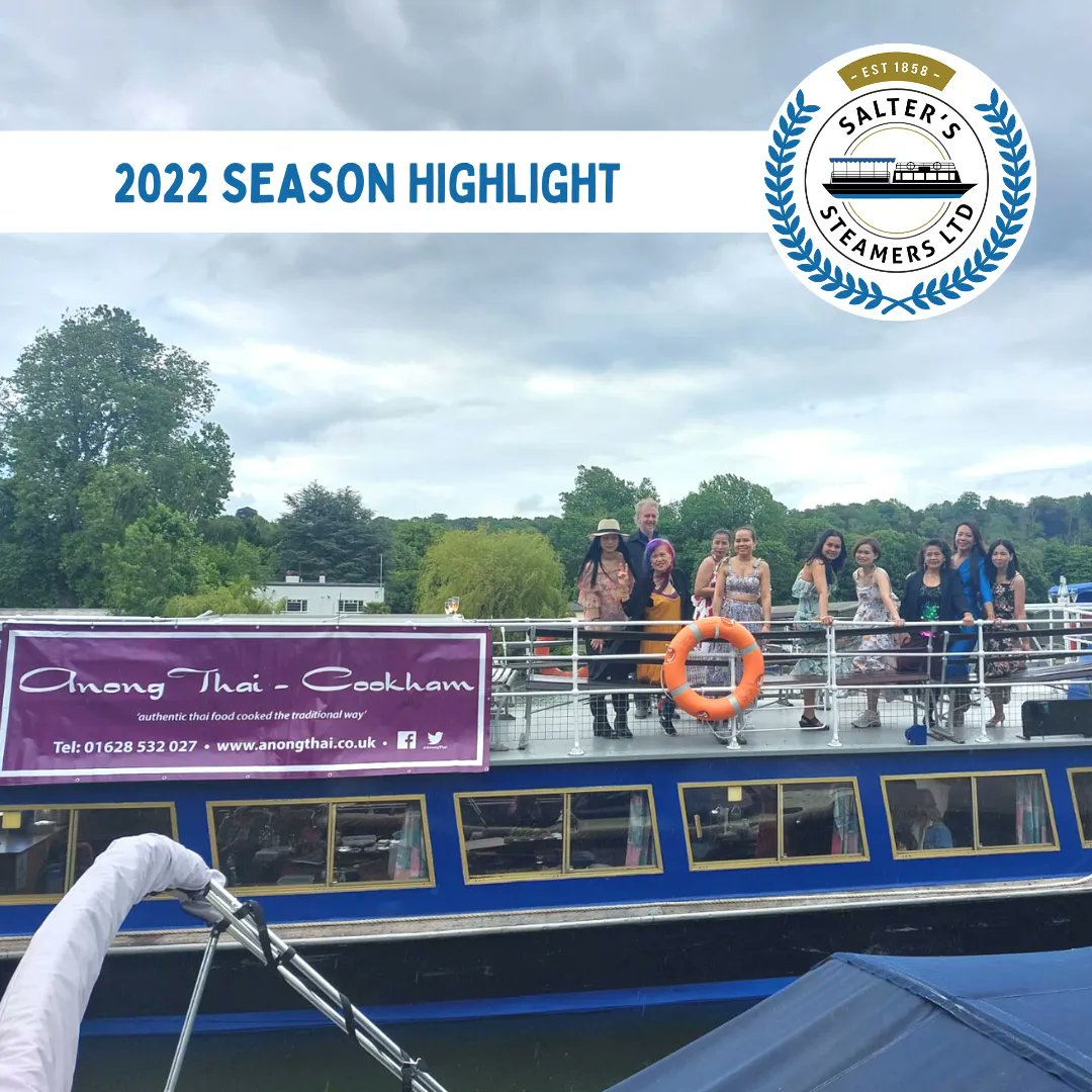 Salterssteamers's tweet photo. 2022 season highlight 🤩 

Friends and family private food function 🍲 

#saltersboathire #boathire #rentaboat #boatrentaloxford #boatlife #oxfordshireboathire #punting #cruiseoxford #privatecharter #publicboattrips #oxfordboattrip #selfdrivemotorboats #cruisethroughoxford #boat https://t.co/8YbLPiYyNJ