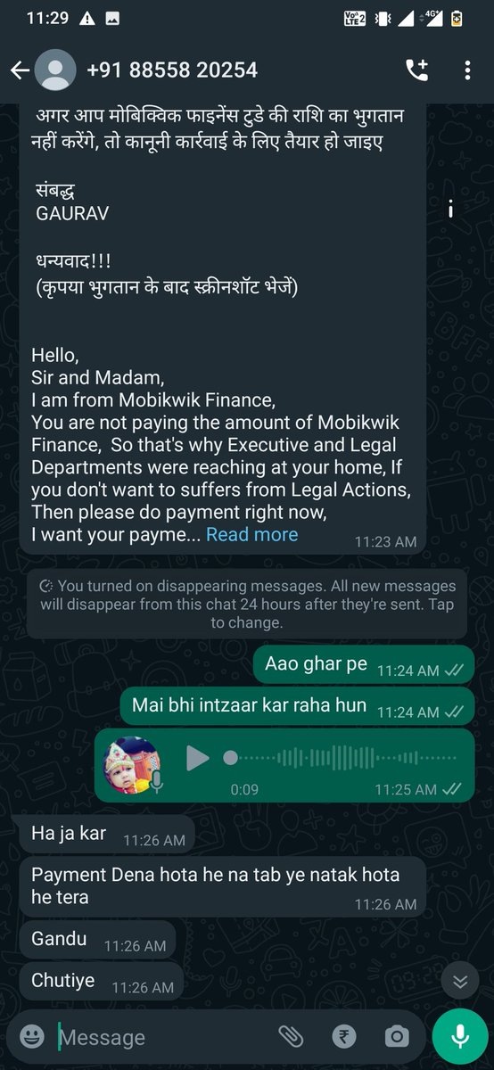 AdityaTheSEO's tweet photo. @MobiKwikSWAT Aao Sb mere ghar pe mai wait kar raha hun tum logo ka, Legal Department aur Executive ya poori company ko leke aana dawat hai tumhari https://t.co/LUxRqUk4Gv