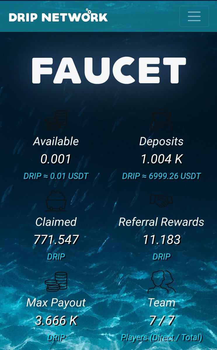 CuriousKiwi23's tweet photo. Good Sunday Evening Crypto Fam!

If you've been watching AFP you'll see it's doubled in price within the last 2 days.

When the farm unpauses we are going to see new Drip ATHs.

Join my team i have a team wallet. Immediate 2.5% kick back &amp; 1.5% on hydrates

Earning 10 DRIP A DAY! https://t.co/poJtMTIioR