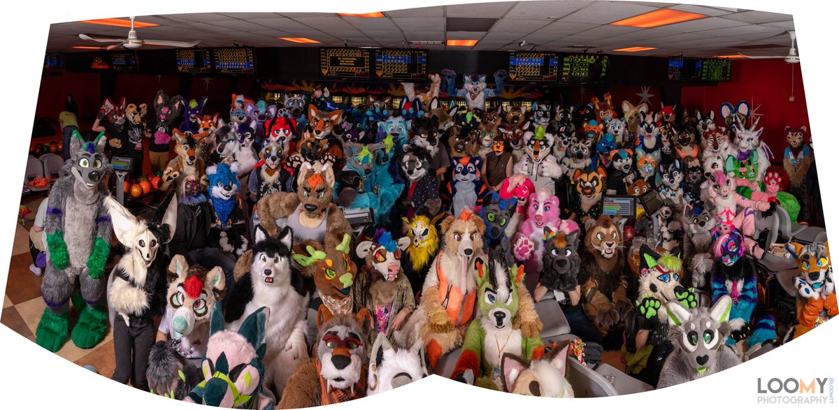Loomy7's tweet photo. There were so many of you at @COFurryBowling!  Thank you all for coming, I'll get all the other photos posted soon! https://t.co/eJ8lWTqqVO