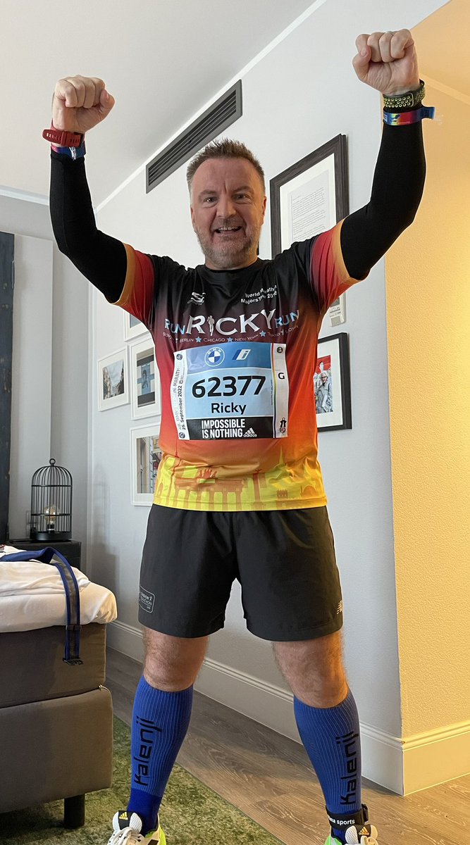 RunRickyRunAsia's tweet image. Berlin Marathon 2022
Raising money for CwCUK.   #LetsDoThis #runRICKYrun