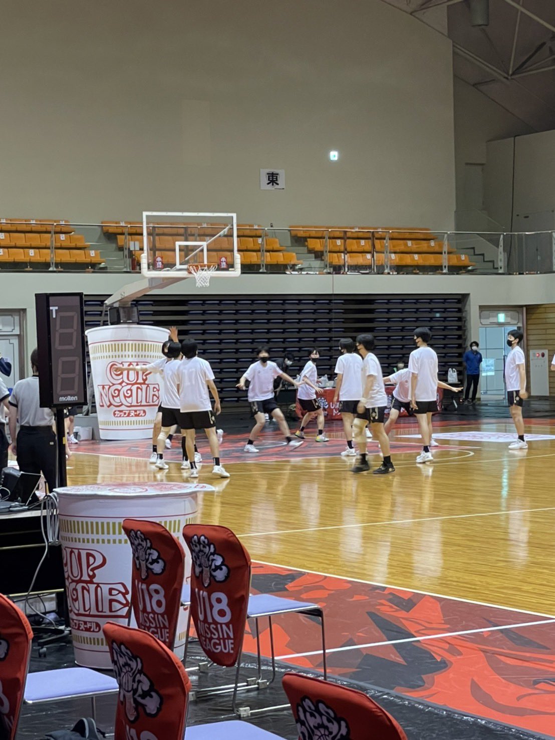 アシックス asics 桜花学園 女子バスケットボール部 シューティング