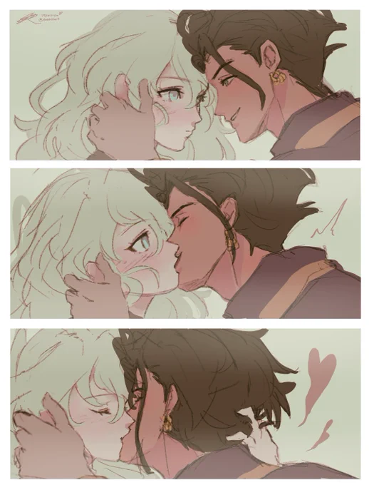 What if we kissed in another timeline? 😳👉👈
Byleth x Claude
#FE3H #FE3Hopes 