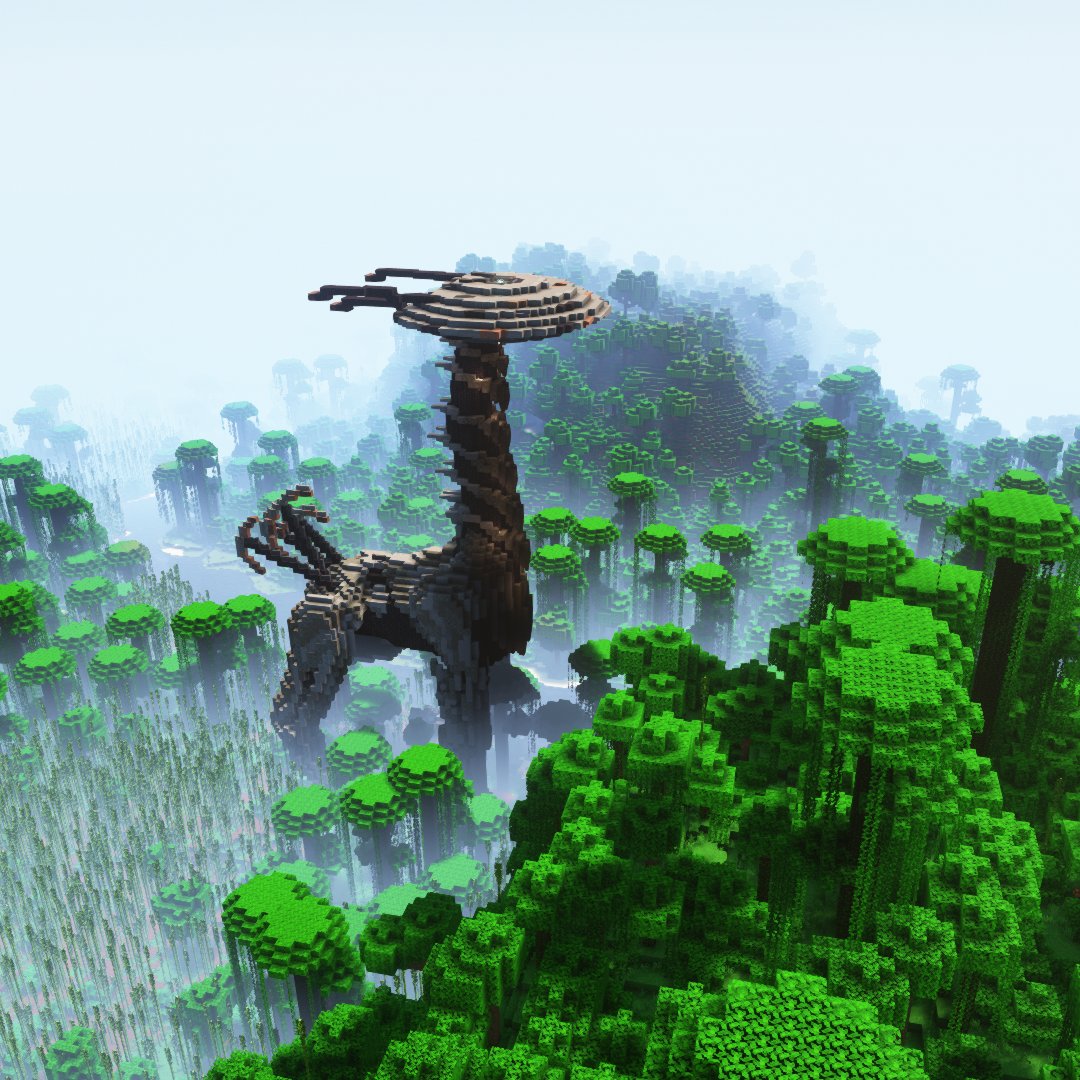 Horizon Zero Dawn Minecraft Map