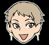 褐色ね、ここらへん。(古い順。1枚目は数年前に描いた絵だが、キャラ自体は15年前)
2人目は怠惰でトーン貼ってない。
なんだけど、だいたいみんな似たような顔である。 