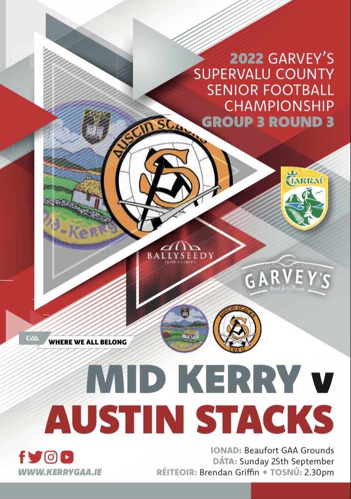blocko_wocko's tweet photo. Join myself and Liam Hassett live from Beaufort on @ClubberGaa for today’s game in the @Kerry_Official SFC. Throw in 2:30pm

⬇️
https://t.co/iwO7GC2vqy https://t.co/ep6L1t1rCW