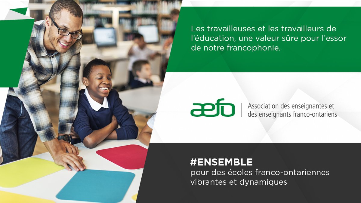 Bonne Journée des Franco-Ontariennes et des Franco-Ontariens! 🟩⬜️

#ENSEMBLEPOURAGIR #fiertéfranco #onfr