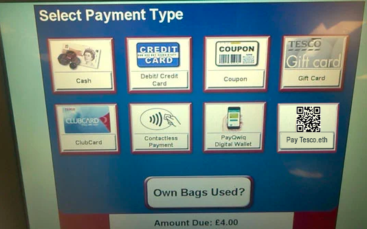 CryptoRotuman's tweet photo. When a .eth address is accepted as a payment type thats when you know you have made it !! @ensdomains #future #web3 #tesco #paymenttypes @ENSMaxisNFT #UnitedKingdom https://t.co/uFiePoq2Y3