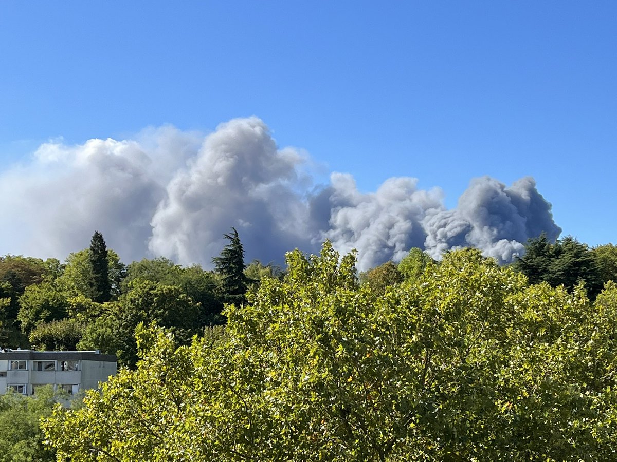 pacafou94's tweet photo. Incendie vu depuis VITRY https://t.co/toFi8Fhxmk