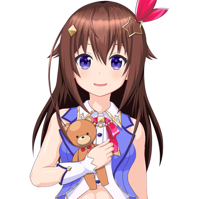 5周年&amp;金盾おめでとうございます!雑談中とかに前後にゆらゆら揺れるの好きw#soraArt 