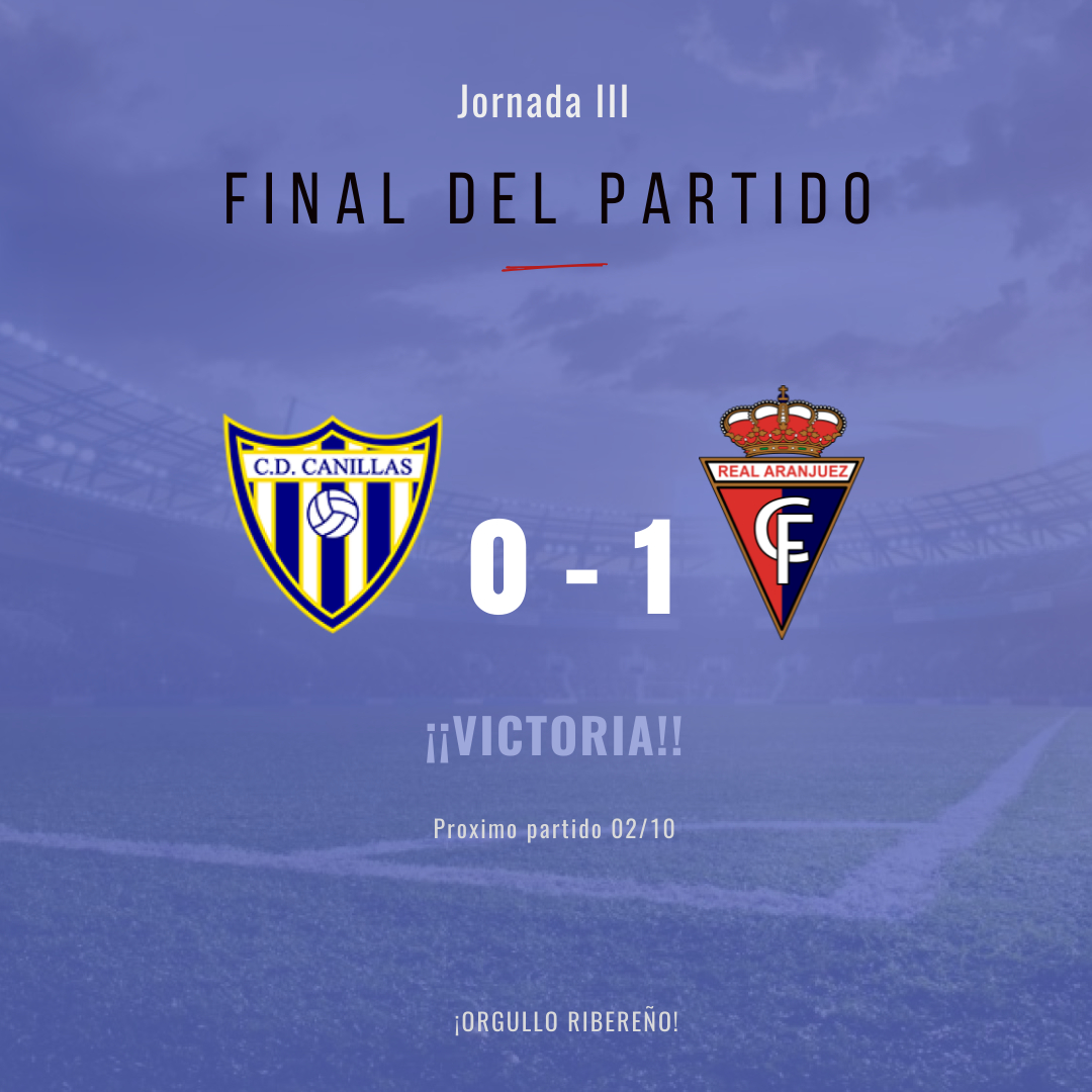 🏆3ra RFEF Gr.VII🏆 Jor.3

⏱️FINAL
<a href="/CDCanillas/">CD Canillas</a> 0-1 <a href="/realaranjuez/">Real Aranjuez CF</a>

#VamosAranjuez #OrgulloRibereño