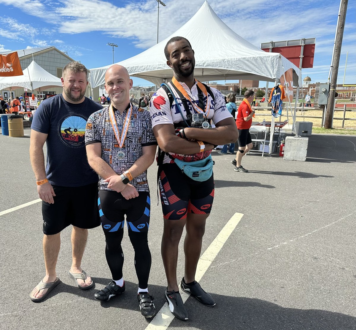 brooks_bruce's tweet photo. Just completed 94+ miles bike ride for multiple sclerosis charity & set a new personal record #MSRideToTheShore #RideMS https://t.co/4d63B0xXcy