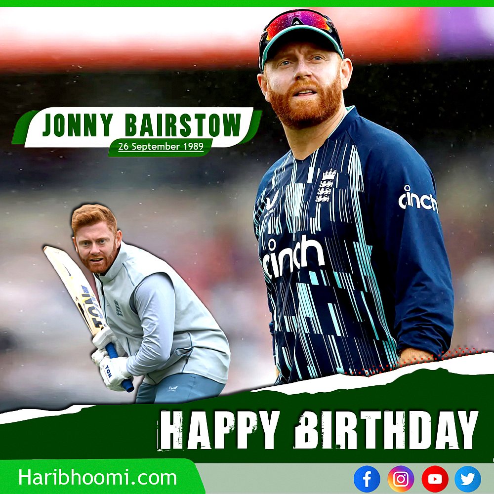 Happy Birthday Jonny Bairstow     
