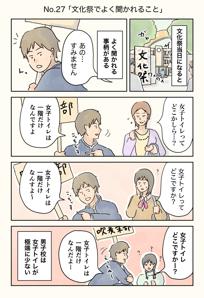 体育祭と文化祭の想い出。

#男子校エッセイ #エッセイ漫画 