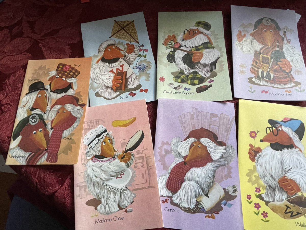 TimeLordDrew61's tweet photo. Great Nostalgic morning at a Car Boot Sale in Clifton. A Charlies Angels postcard from Granada Plus and a set of Womble Letter-ettes from the 1970’s. Happy Times and memories. #CharlesAngels #TheWombles https://t.co/IW3MdAXB1e
