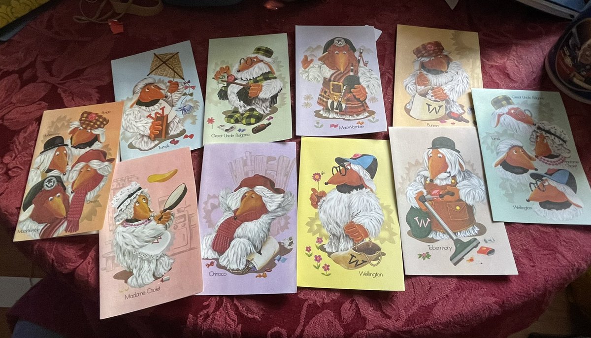 TimeLordDrew61's tweet photo. Great Nostalgic morning at a Car Boot Sale in Clifton. A Charlies Angels postcard from Granada Plus and a set of Womble Letter-ettes from the 1970’s. Happy Times and memories. #CharlesAngels #TheWombles https://t.co/IW3MdAXB1e