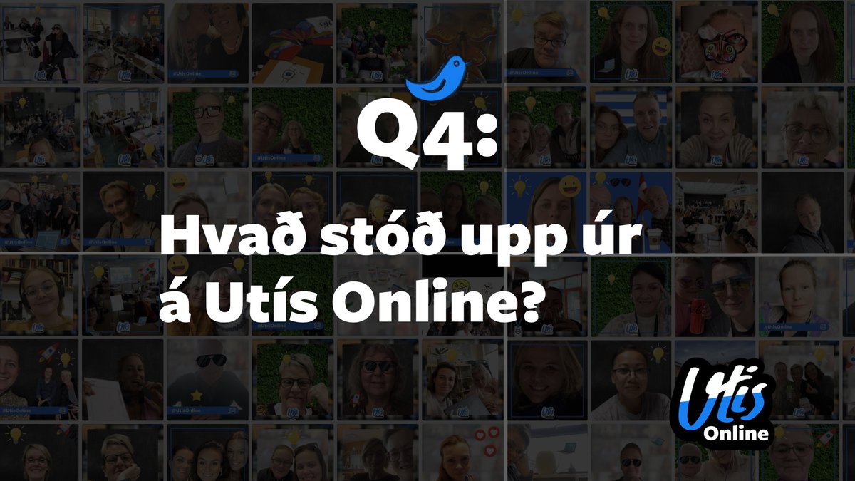Q4: Hvað stóð uppúr á Utís Online? #menntaspjall #UtisOnline