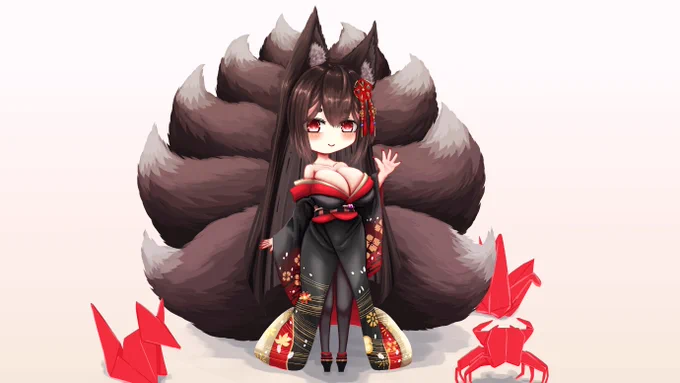 #狐崎大和絵私をvtyuberの沼に填めた狐さん。 