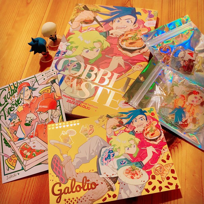 ガロリオグルメアンソロジーさまのご献本を頂戴しました!😳本が分厚くてでっっっかくて豪華で結婚式のパンフレットか…!?となりました…!沢山キラキラで全部のガリが仲良しですーーっごくかわいいです❣️😭お届けとご発行本当にありがとうございます‼おめでとうございます!🎊️ 