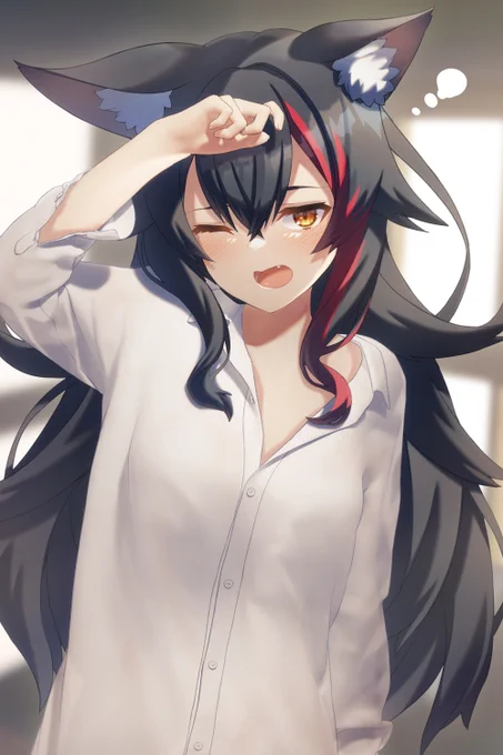 まだねむい… #みおーん絵 