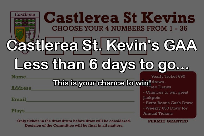 StKevins's tweet photo. Play Online: https://t.co/ktFXDU0bUA
Friday, 30th September the Jackpot will be: € 6,800 https://t.co/ZQV48hiJs3
