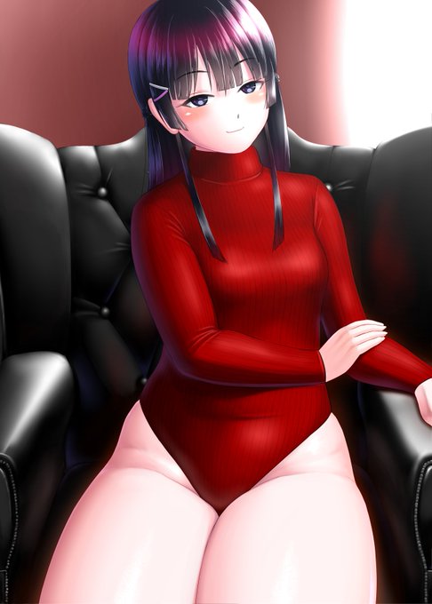 #見た人も無言で赤い何かをあげる 
赤は肌の白さを引き立てる色だから好き 