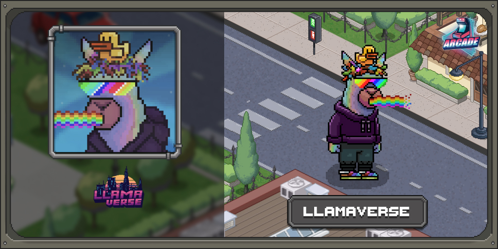 ArcadeDotLand's tweet photo. We're excited to welcome @Llamaverse_  to the Arcade Family as our official partner!

We couldn't be happier to add such a renowned Project to our Community!

Nothing more to say other than Welcome to the squad! 🔥 https://t.co/LcW94jeh46