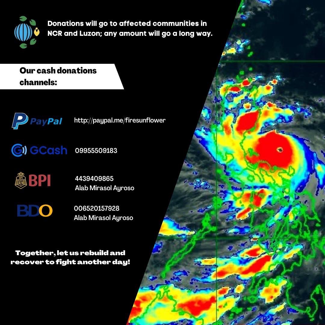 #KardingPH #ReliefPH 

Our call for genuine resilience and climate justice continues! 

Together, let us rebuild and recover to fight another day!

#ClimateJusticeNow