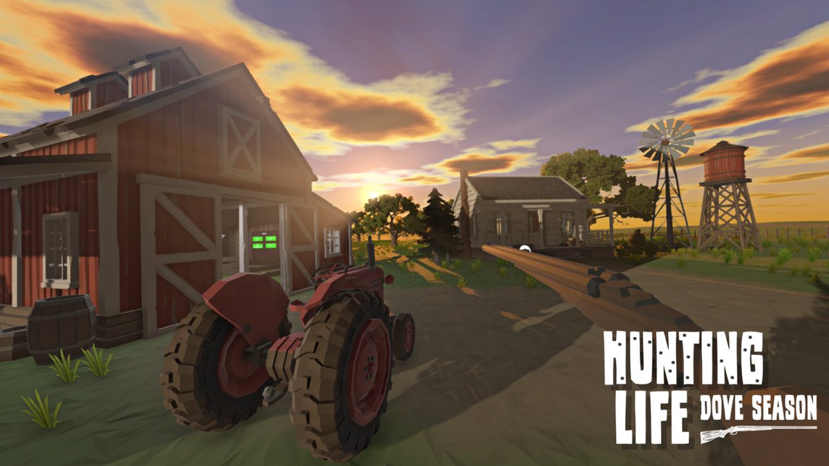 LamaglamaGameCo's tweet photo. A peak at what we have coming soon! 

Hunting Life: Dove Season is a VR dove hunting game for @MetaQuestVR. Customize your hunts from fast-paced to realistic! For both hunters and gamers (made by a hunter and gamer!). 

#IndieGame #IndieDev #DoveHunting #VRGame #Oculus #MetaQuest https://t.co/jsCrpHXDXJ