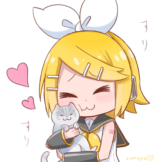 #鏡音リン ネコすりすりリンちゃん 