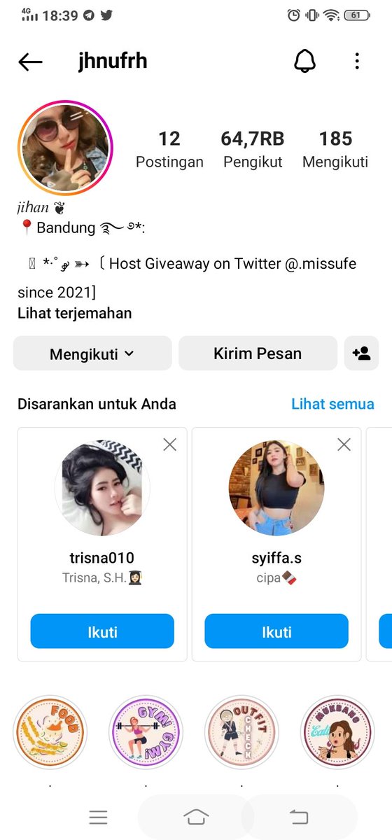 AndiSetiyawan28's tweet photo. @missufe Done https://t.co/xhEUR7JoWn