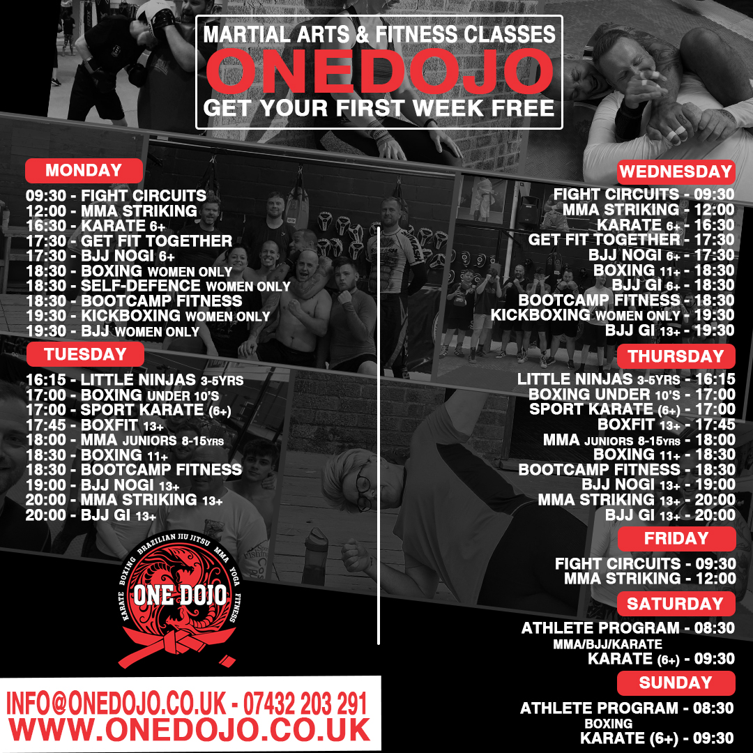 praetorianmmauk's tweet image. New Timetable. New Classes. New Area to Train. Join Today!

#OneDojo  #OneTeam #FirstWeekFree #LetsDoThis

onedojo.co.uk