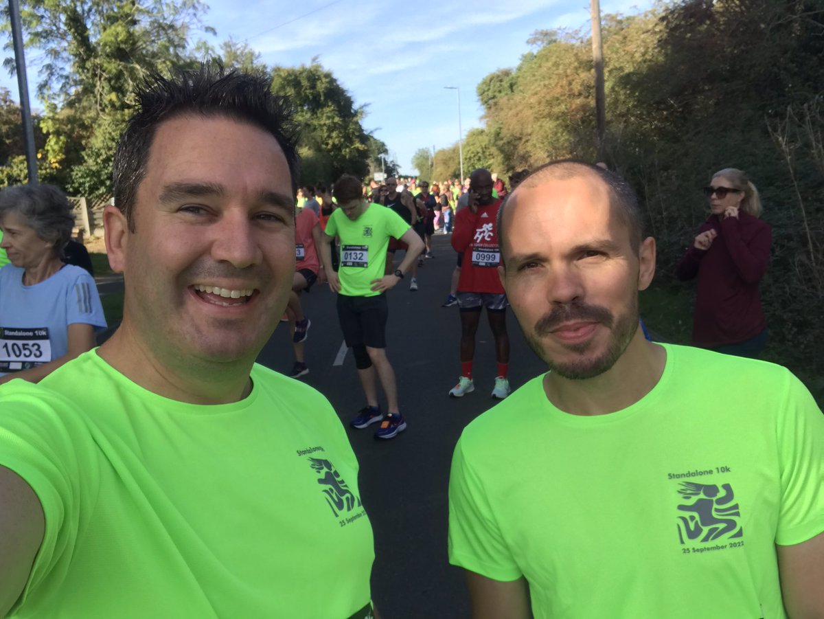 fopdoddle's tweet photo. ‘Enjoyed’ our annual outing at the Standalone 10k, and the fry up that followed afterwards. Same time next year! https://t.co/8BgQ78JgJE