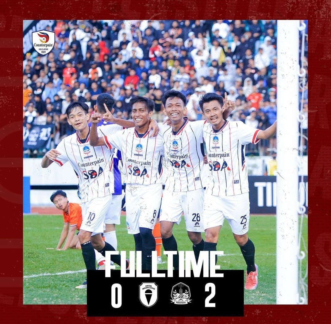 Waktu penuh, 3 point pertama dari Magelang. Tetap membumi.