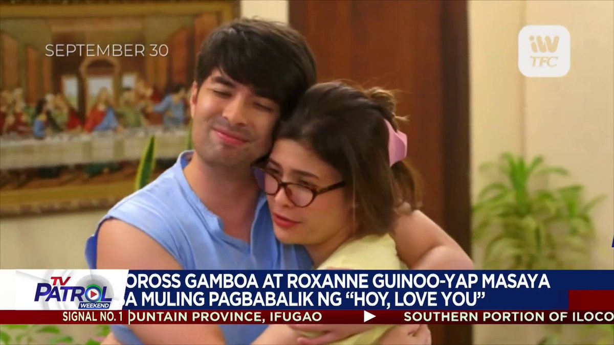 TV Patrol on Twitter "Masaya ang Kapamilya stars na sina Joross Gamboa at Roxanne GuinooYap