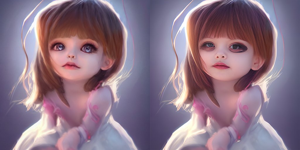 Tanemomi_Ver2's tweet image. #stablediffusion-webui #CodeFormer テストその４
CodeFormer恐るべき機能
(1)吸血鬼が真人間(まにんげん)に！
(2)金縁眼鏡の残骸を黒縁眼鏡にして修復！
(3)幼女を美魔女に！？(誰得？ねえ誰得？)
(4)でもリアル系以外はちょっぴり苦手
CodeFormer、、恐ろしい子😳