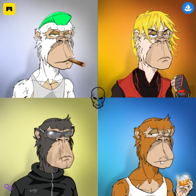 Bad_ApeNFT's tweet photo. 🤩 So excited to reveal the mythical apes hiding in BadApeUnit 
.
.
.
#nft #NFTs #NFTGiveaways #NFTdrop #NFTCommumity #NFTProjects #nftcollectors #NFTfamily #nftoftheday #NFTartist #NFTcollections #NFTdrops https://t.co/HYTScws00u