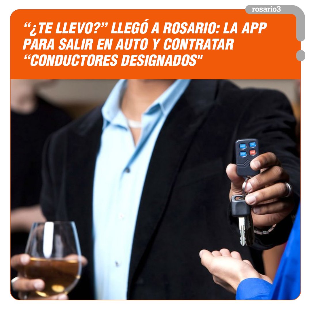 Rosariotres's tweet photo. 🚗 Se trata de una plataforma para solicitar conductor designado en caso de que la persona dueña del auto se vea imposibilitada para manejar.

📰 Link a la nota completa 👉🏼 https://t.co/9MauTk8STV
#rosario3 https://t.co/NbyaL0kpEd