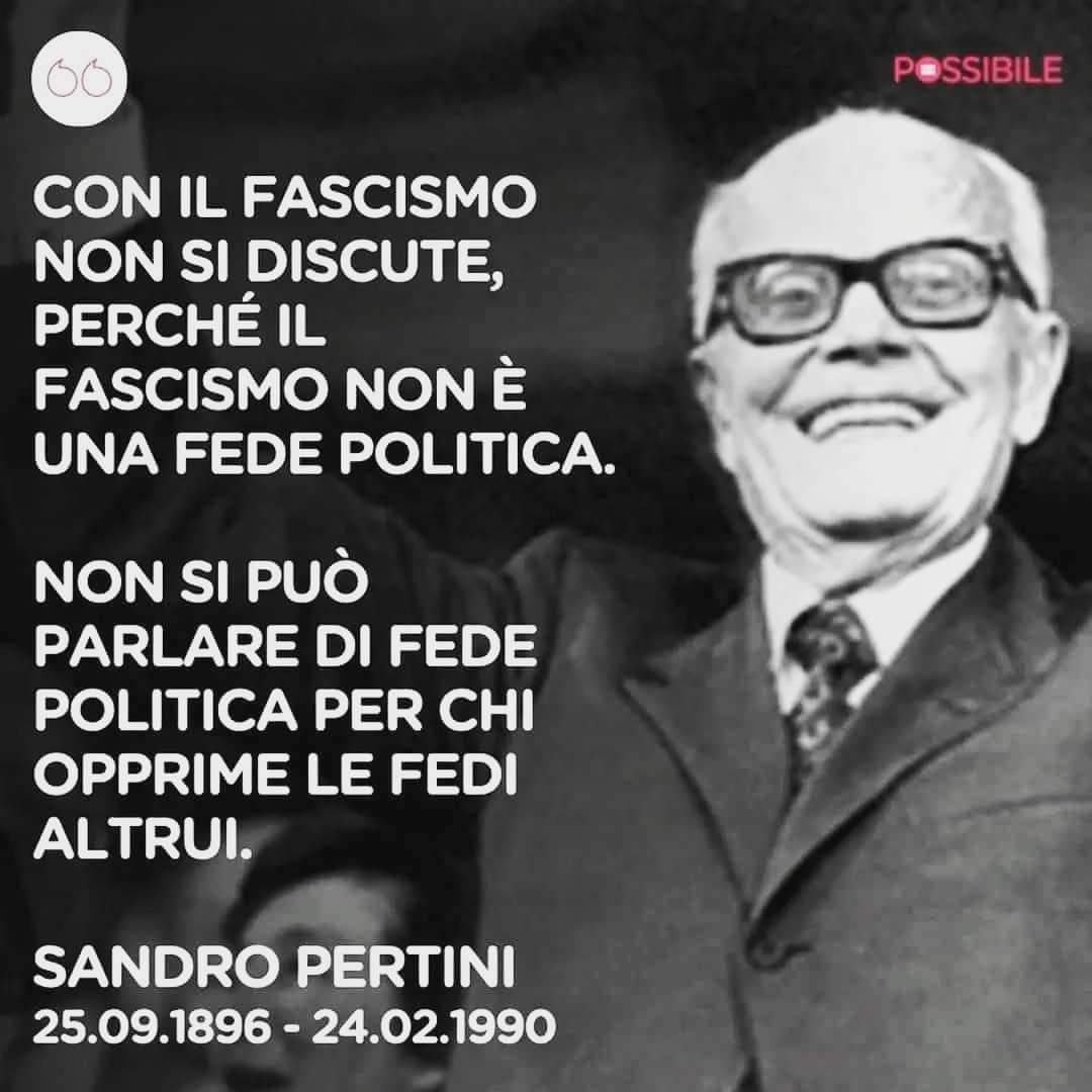 Il #25settembre 1896 nasceva #SandroPertini.

Non lo dimentichiamo.