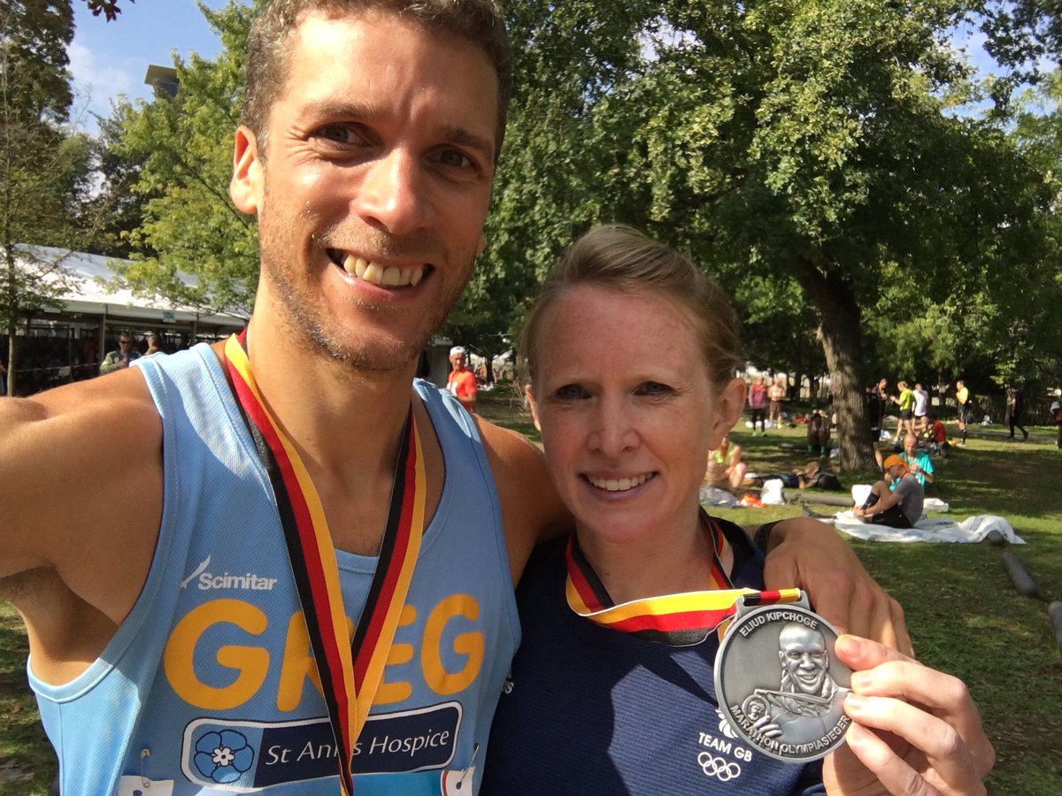 actorfundraiser's tweet photo. Just completed my 20th marathon @berlinmarathon in 02:39:21 😄 Running for St Ann’s Hospice https://t.co/GDkjUy4JnU https://t.co/VqC0JMyoBW