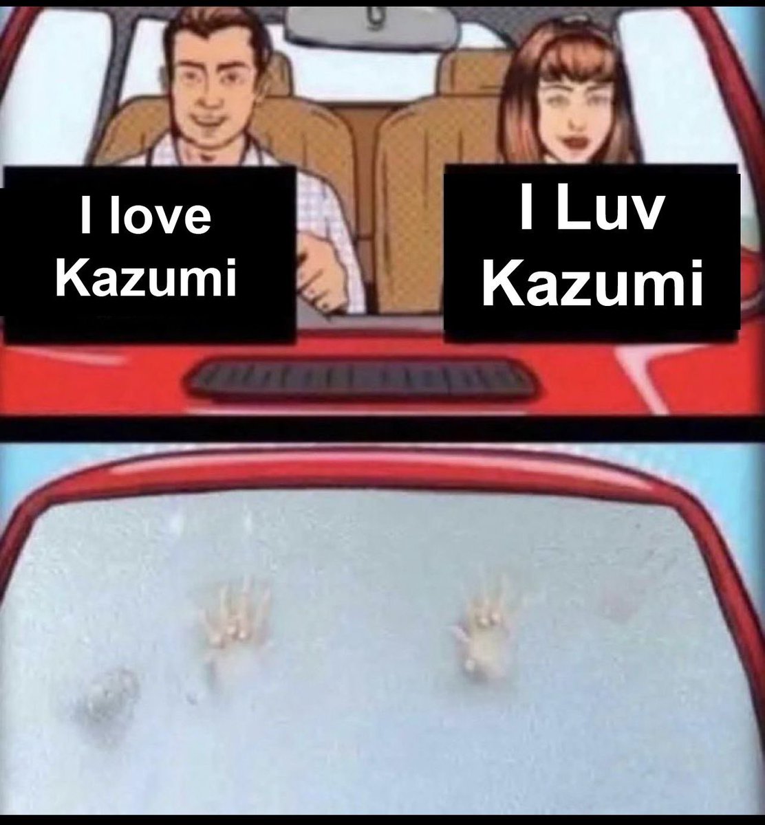 Kazumi on Twitter "RT re_initial Good MOaaaaaaaaaning kazumisworld