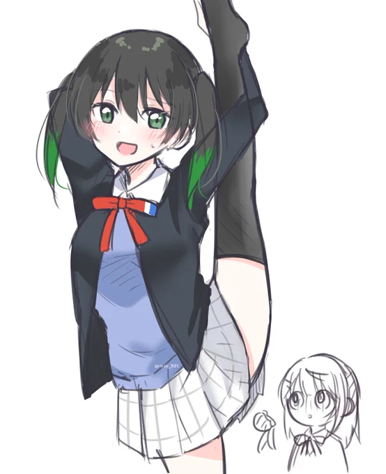 ゆうちゃんにI字バランスさせたかっただけです… 